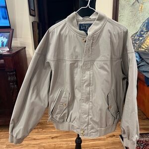 Catalina Light Gray Bomber Jacket